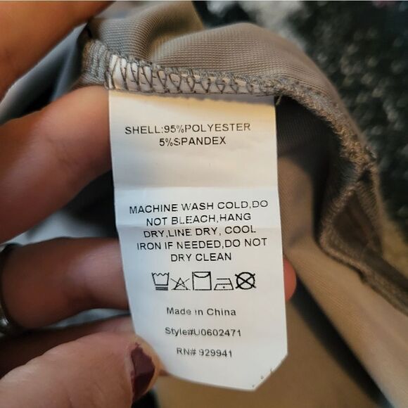 NWT Suzanne Betro Velour Drop Shoulder Hi-Lo Hooded Tunic Grey Small - Picture 5 of 6